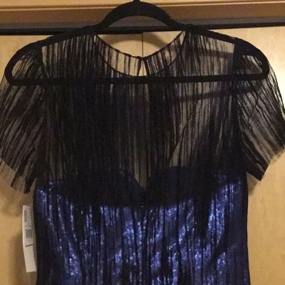 Rene Ruiz Spectacular sequin / velvet midi dress - Picture 9 of 15